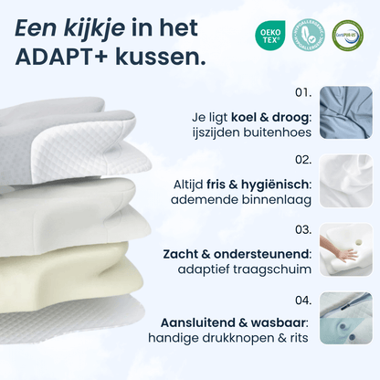 Orthelux® ADAPT+ Pijnverlichtend Kussen